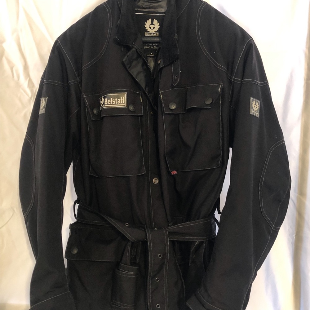Belstaff motorcycle jacket with removable thermal liner. Excellent conditions